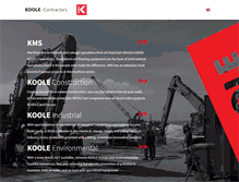 Tablet Screenshot of koole.eu